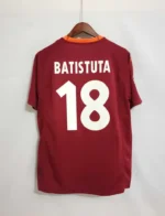 Maglia Roma 2000/01 Home Batistuta