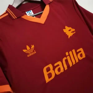 Maglia Roma 92/93 home vintage Barilla