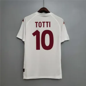 Maglia Roma 2000/01 Away Kappa personalizzazione Totti
