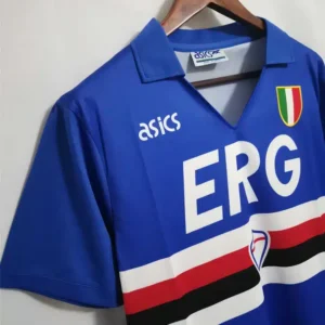 Maglia Sampdoria Vintage 91/92 Home sponsor Erg