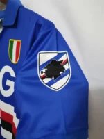 Maglia Sampdoria Vintage 91/92 Home logo Samp manica