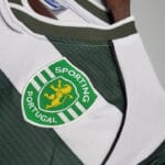Maglia Sporting Lisbona 2001-02 logo Maglia Sporting Lisbona 2001/02 Home logo