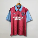 Maglia West Ham 95-96 Home sponsor Daghenam Motors