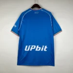 Maglia Napoli 23/24 home Ea7 scudetto dettaglio posteriore