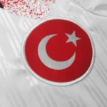 Maglia Turchia 1990 away dettaglio federazione calcio turca