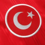 Maglia Turchia 1990 Home dettaglio logo federazione calcio turca