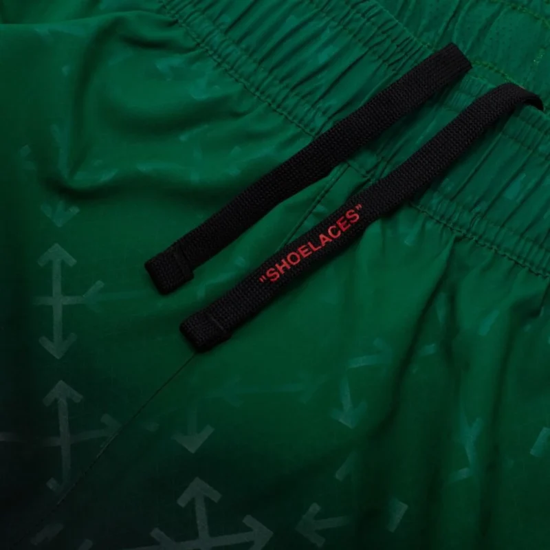 Pantaloncini Milan X Off-White 2025 quarta divisa Authentic EDIZIONE LIMITATA dettaglio lacci