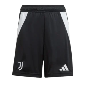 Pantaloncini Juventus 2024 25 Home Adidas dettaglio frontale