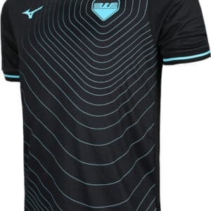 Terza Maglia Lazio nera 2024/2025 Mizuno dettaglio laterale