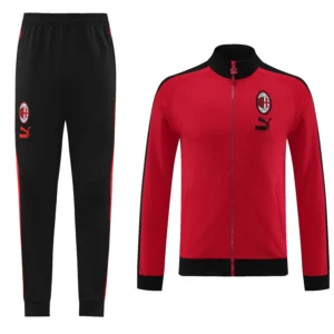 Tuta del Milan 2023/24 rossonera Puma Unisex con zip