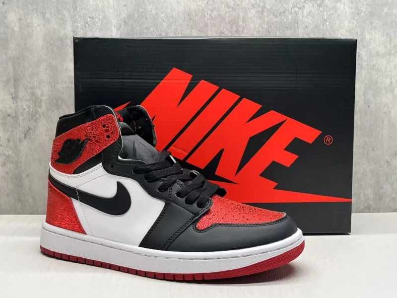 Air Jordan 1 Retro High OG Bred Toe 7