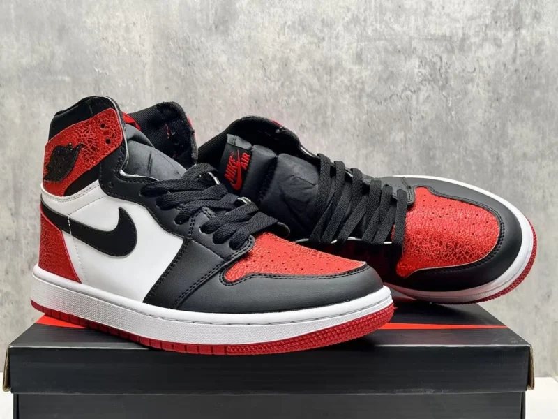 Air Jordan 1 Retro High OG Bred Toe 3