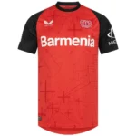 castore-maglia-casa-a-maniche-corte-bayer-leverkusen-2024-25-replica maglia Bayer Leverkusen 2024-25 Home Castore