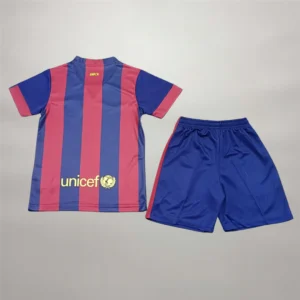 Completino Barcellona bambino 2014/15 home dettaglio posteriore