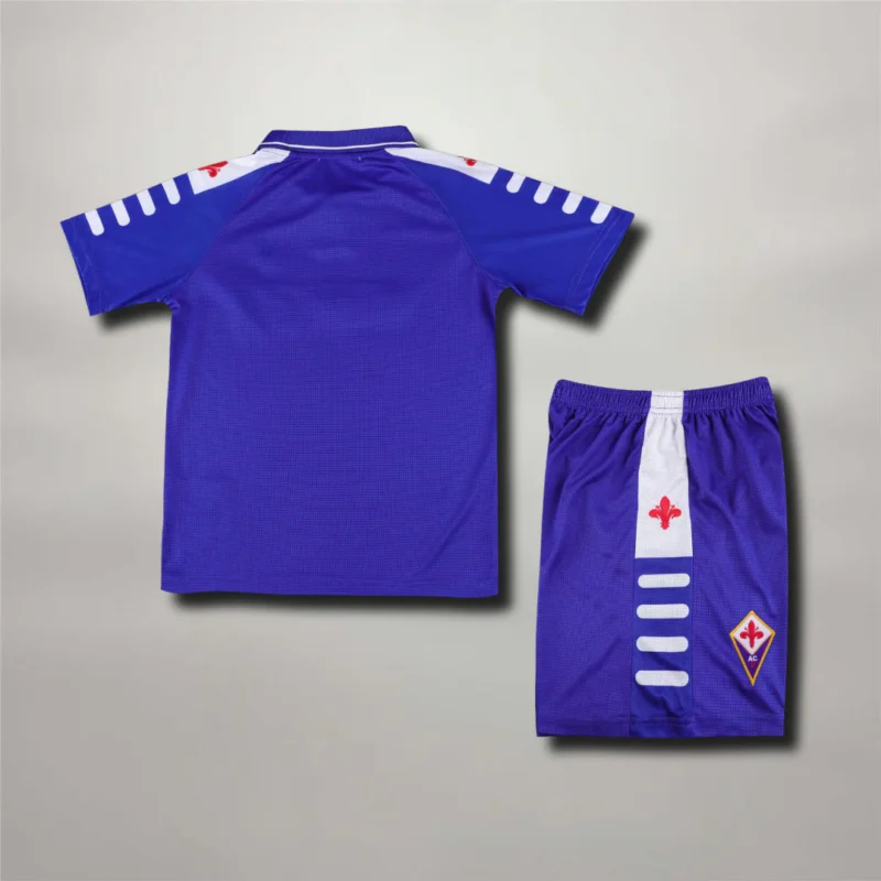 Completino Fiorentina bambino 1998/99 home dettaglio posteriore