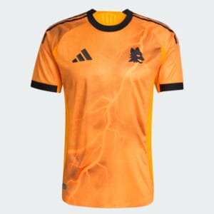 maglia As Roma 2025/26 away arancione