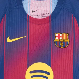 maglia Barcellona 2025 26 home dettaglio colletto