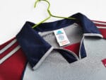 maglia Bayern Monaco vintage 98/99 Adidas dettaglio colletto