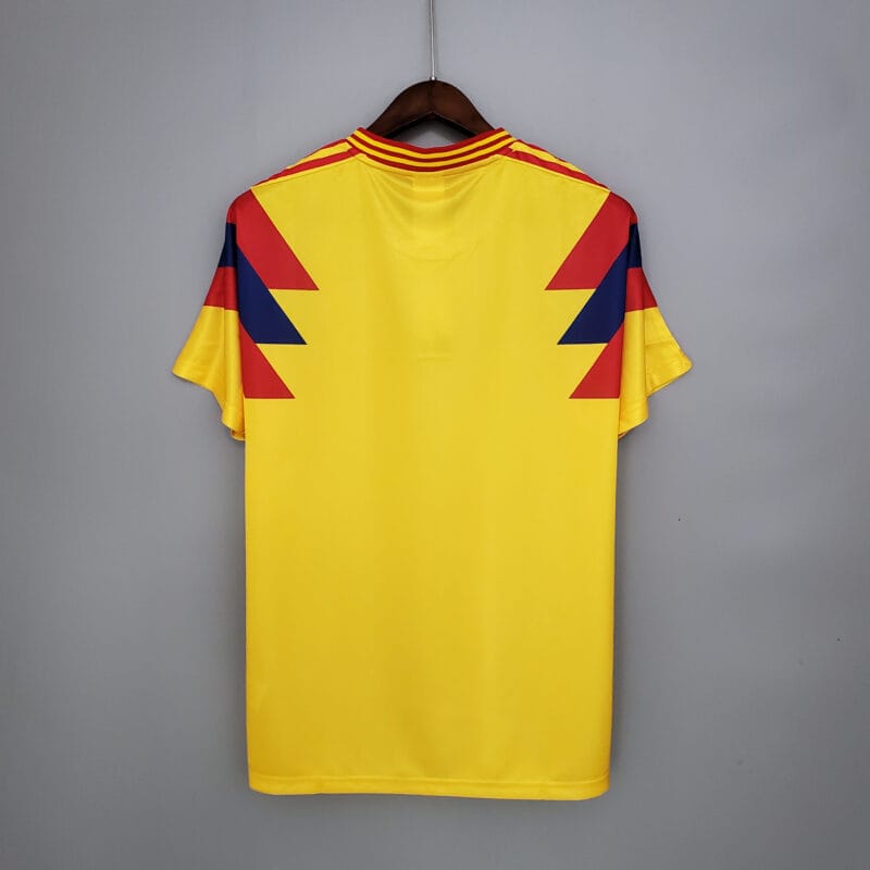 dettaglio posteriore della maglia Colombia 1990 vintage