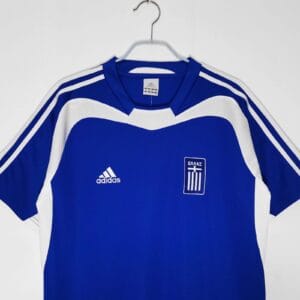maglia Grecia 2004 Home Adidas dettaglio petto