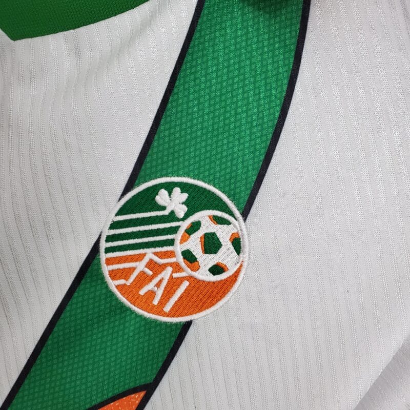 maglia Irlanda Umbro 1994/96 away dettaglio federazione Irlanda calcio