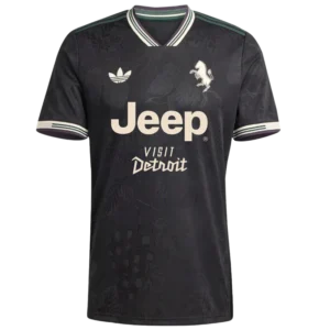maglia Juventus 2025/26 third sponsor Jeep + Visit Detroit