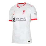 dettaglio frontale della maglia Liverpool 2024/25 Third