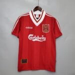 maglia Liverpool 95/96 Home Adidas Carlsberg