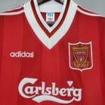 maglia Liverpool 95/96 Home Adidas Carlsberg