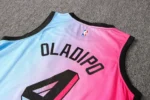 maglia Miami Heat Vice City 2020 NBA dettaglio personalizzazione