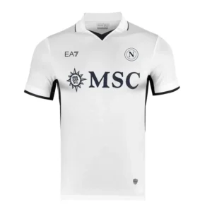 Seconda maglia Napoli 2024/25 bianca Ea7
