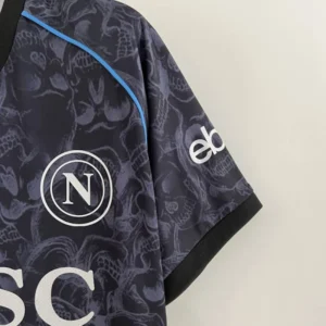 maglia Napoli halloween dettaglio spalla
