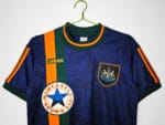 maglia Newcastle vintage 97/98 away Adidas dettaglio petto