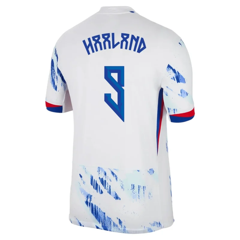 maglia Norvegia 2024 25 away personalizzata Haaland