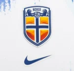 dettaglio logo federazione calcio Norvegia della maglia Norvegia 2024 25 away