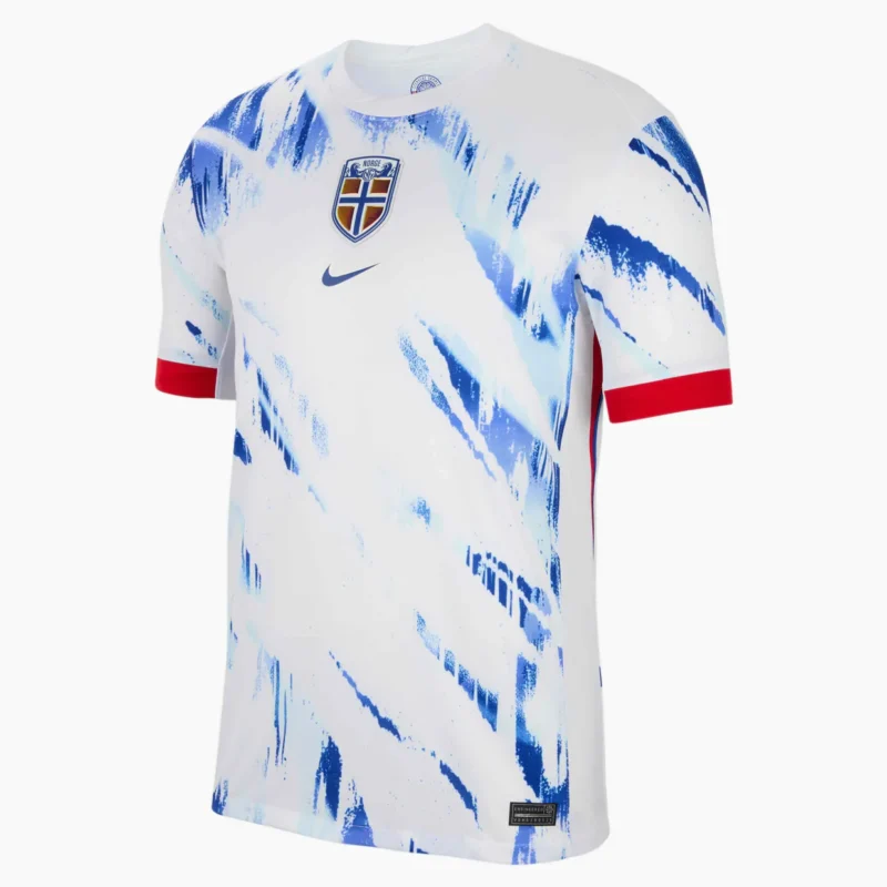 maglia Norvegia 2024 25 away dettaglio laterale