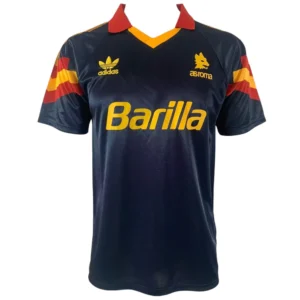 maglia Roma 1991/92 Third blu Retro Adidas