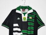 dettaglio petto della maglia Sudafrica calcio 1998 Away