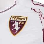 maglia Torino 2025/26 away Joma dettaglio logo Torino