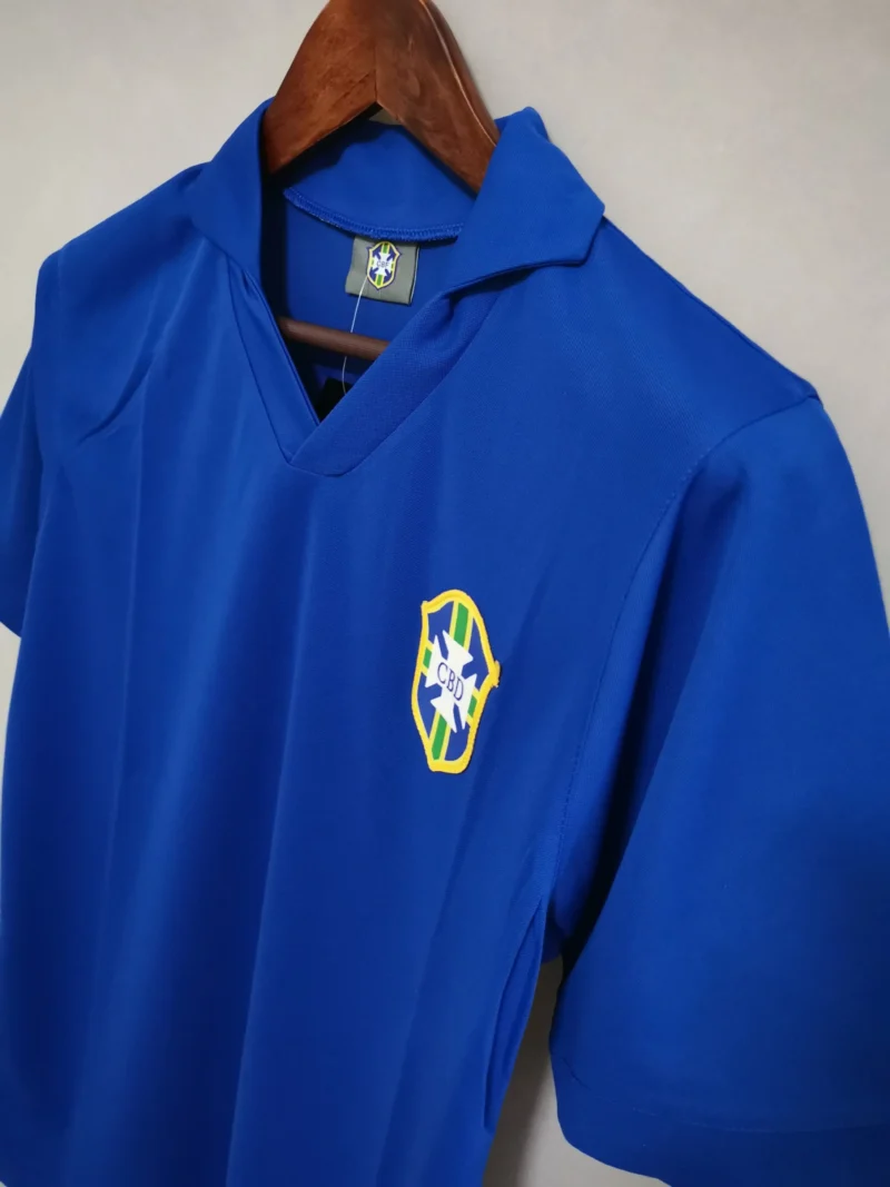 maglia Brasile 1970 away colletto