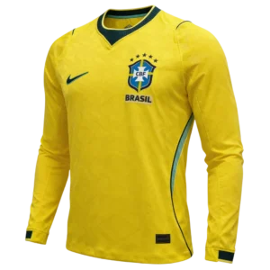 maglia Brasile 2026/27 home maniche lunghe