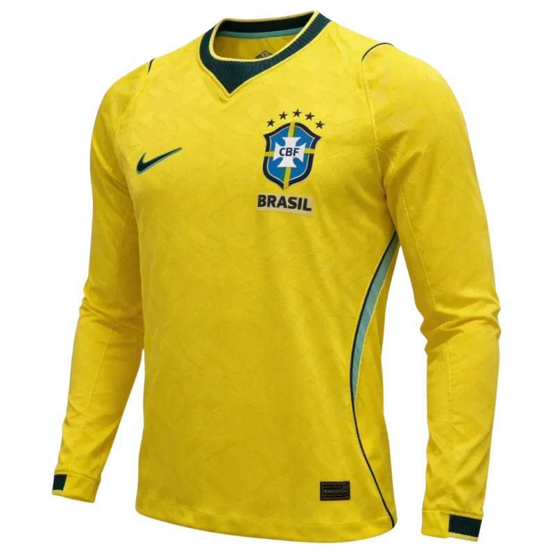 maglia Brasile 2026/27 home maniche lunghe