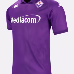dettaglio laterale della nuova maglia Fiorentina 2024/25 Home Kappa