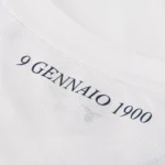 maglia Lazio 125 anniversario Mizuno dettaglio scritta 9 Gennaio 1900