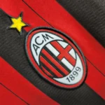 maglia Milan 2013/14 Home dettaglio logo Ac Milan