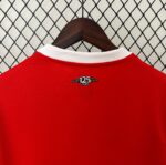 maglia Milan 2024/25 home dettaglio 125° anniversario