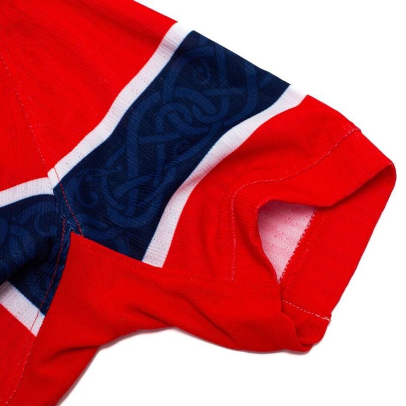 maglia Norvegia 2026 FIFA world cup home dettaglio manica