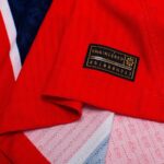 maglia Norvegia 2026 FIFA world cup home dettaglio cartellino