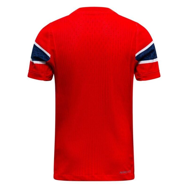 maglia Norvegia 2026 FIFA world cup home dettaglio posteriore
