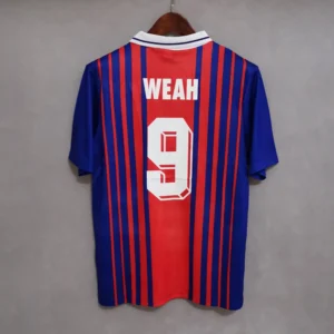 maglia PSG 1992/93 Home personalizzazione Weah